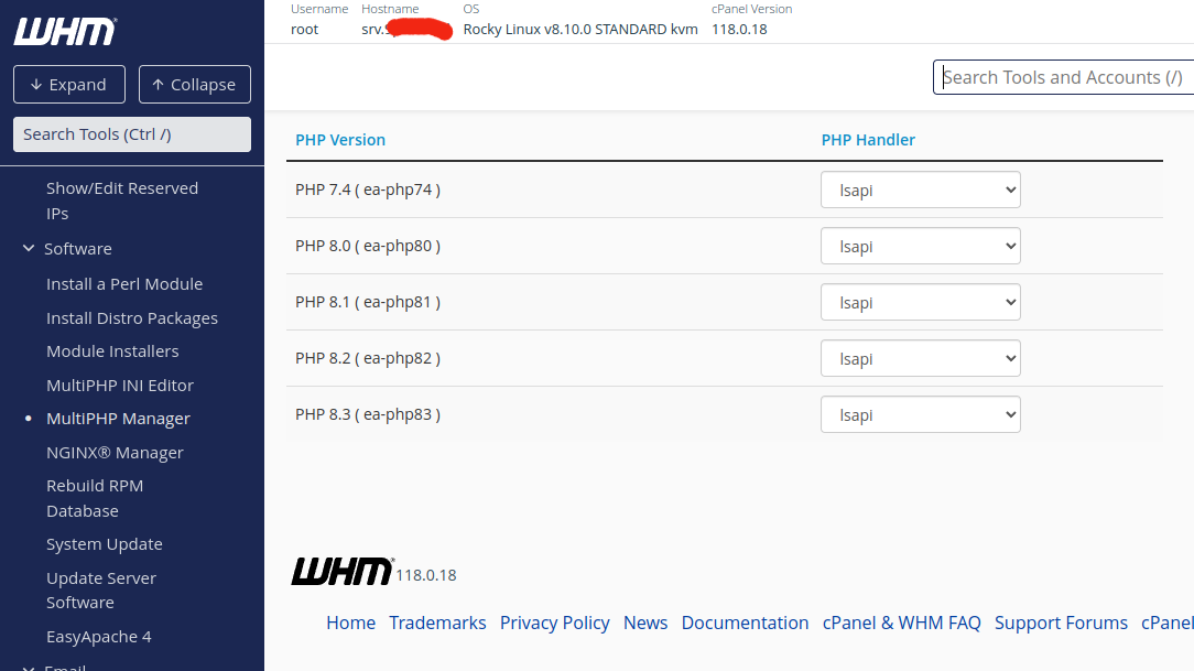 LSAPI PHP Handler